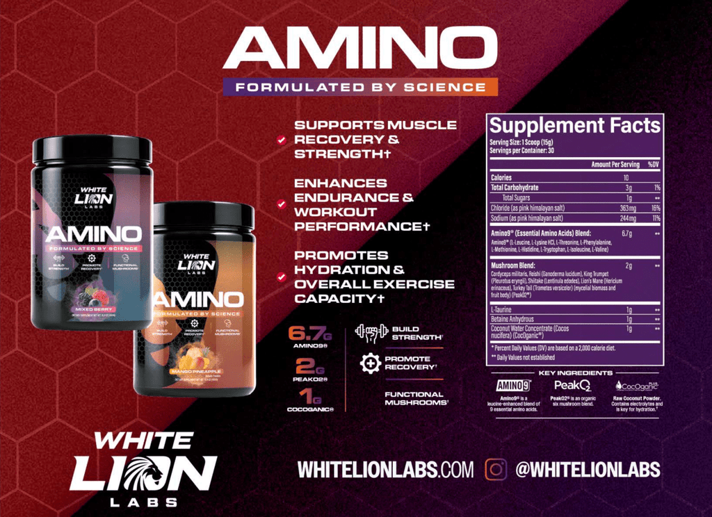 White Lion Labs Amino Premium EAA Blend - White Lion Labs