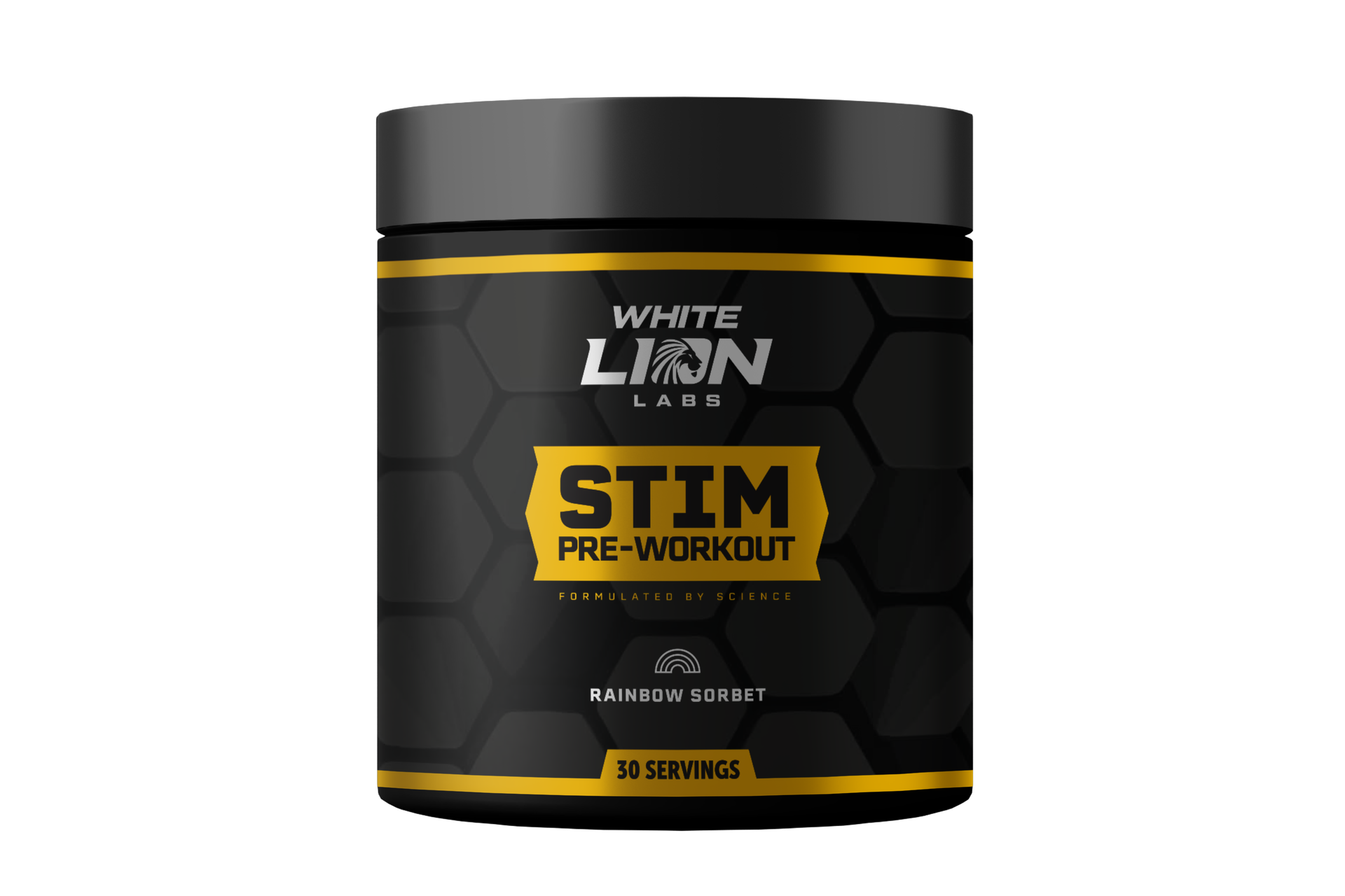 STIM Energy+Focus Pre-Workout – White Lion Labs